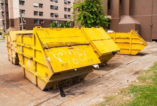 Environmental recycling during property clearance