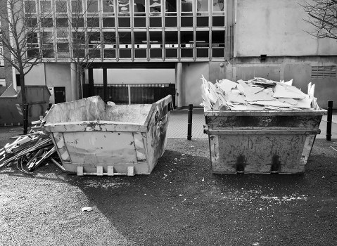 Property clearance team preparing to clear a Covent Garden property