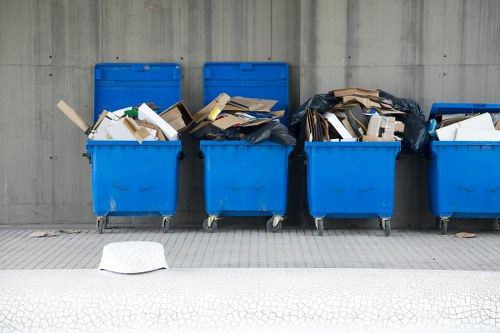 Professional property clearance team at work in Uxbridge