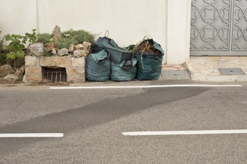 Professional team conducting property clearance in Barbican