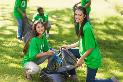 Eco-friendly disposal methods being implemented during property clearance