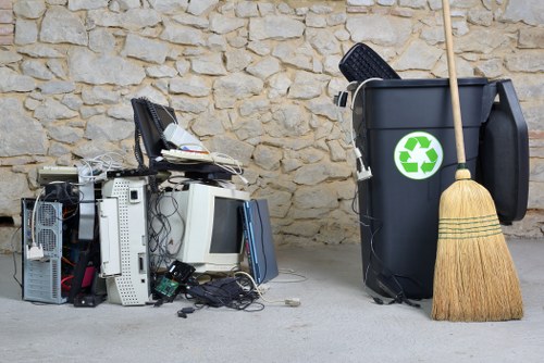 Professional property clearance team at work in West Norwood