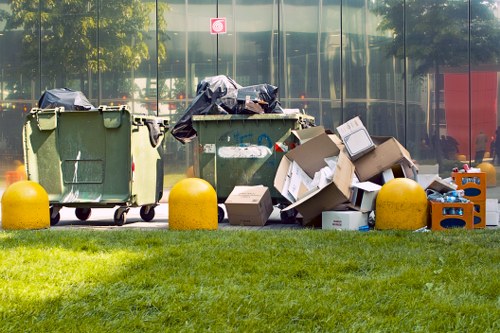 Estate clearance process in Wembley Park