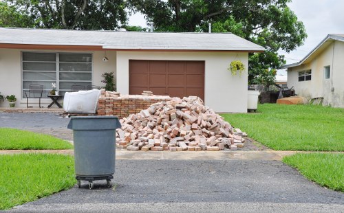 Professional property clearance workers in action