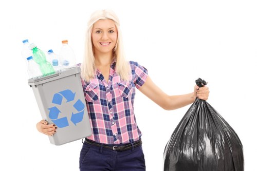 Eco-friendly disposal during property clearance in Spitalfields