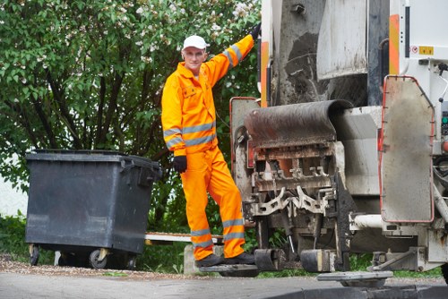 Equipment used for property clearance in Old Coulsdon