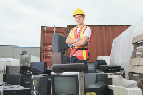 Recycling and disposal process during property clearance