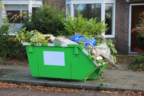 Efficient property clearance team at work