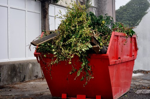 Final clean-up after property clearance in Brunswick Park