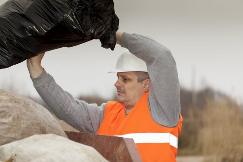 Residential property being cleared by experts